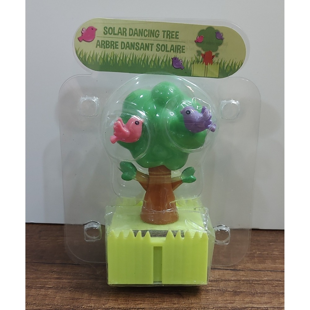 Solar Dancing Tree Birds Suncatcher In Package D3